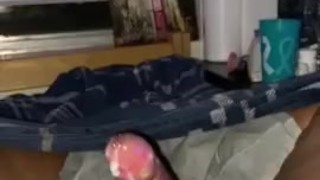 Massive No Hands Cum