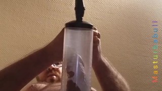 MasturbaBULL - My Penis in Pump, vaccum