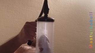 MasturbaBULL - My Penis in Pump, vaccum