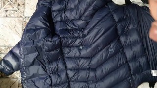 Cum my puffy down coat