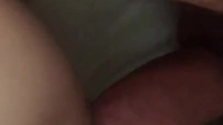 Fast creampie fuck in tight pussy