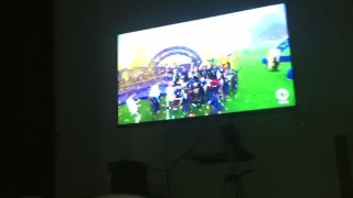 My best friend makes me cum inside her when France is world champion