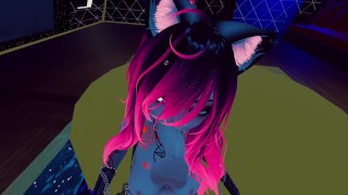 Naughty AI gives you a strip tease, Then deep throats your dick on stage.