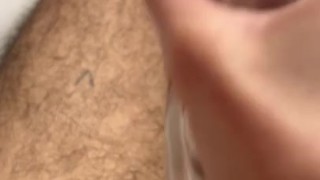 Part 2 stroking my hard cock 