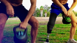 Raw Dogging After One Hell Of A Workout - David Skylar, Justin Lewis - NextDoorRaw