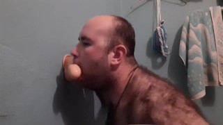 My latest video in Ukraine. Fat guy sucks and fucks his ass. Real video without editing