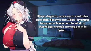 Madrastra se pone cachonda Joi Español audio