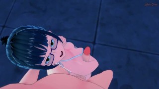 Maki Zenin getting POV fucked doggystyle in the pool - Jujutsu Kaisen Hentai.