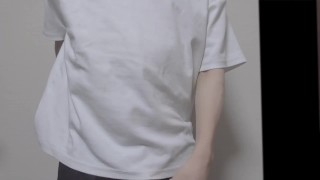 巨根デカチンの勃ちエロオナニー。japanese sexy guy.