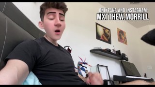 Cute Anime Cartoon Boy Jerks Off after Soccer Game!! Cums on his Face and Shows his Feet!