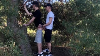 Sex guys outdoor 