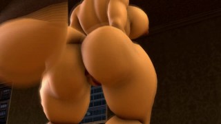 Kitty Thrusting it