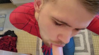 Spidey Sucks Your Cock