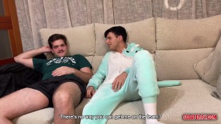 soccer captain destroys the team mascot's ass