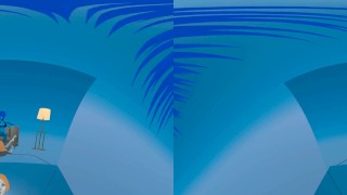 180 VR Lapis Foot Play With Pearl (Both POV's)