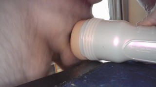 Pounding My Fleshlight Wishing it Was You