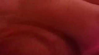 Intense hard cock masturbation session