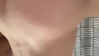 twink rides dildo for the first time.