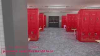 Muscle dragon corners Volkris in the Locker-room