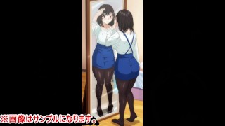 【エロアニメ紹介58】図書室ノ彼女～清楚ナ君ガ堕チルマデ～ THE ANIMATION 第3巻 爆乳JKが黒ストッキングをマンコ周りだけ破られエロいことされ来る！([Hentai anime レビュー