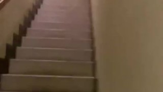 Czech twink trying to get caught jerking off in public toilet 