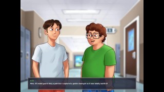 Summertime Saga: Tits Milking And Kissing Girl-Ep142