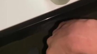 Big white cock masturbation cum