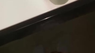 Big white cock masturbation cum