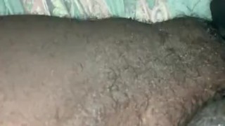 Fucking myself using my daddys nut he left deep in me 2