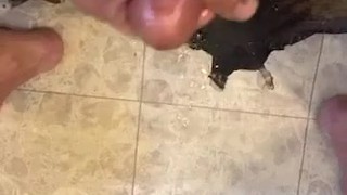 Jerking off 