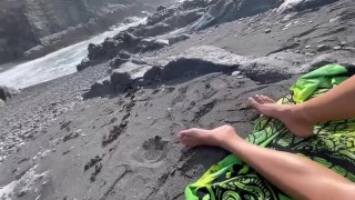 Fucking on the beach!