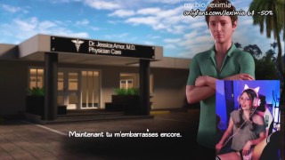 (Partie 54) He is embarrassed by the situation ( Treasure of nadia porngame )