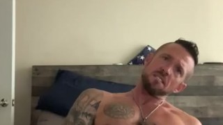 Big cock solo huge cum shot 