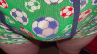 Pissing in my tight boxers