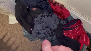 Pissed all over my dirty laundry