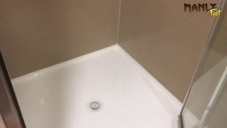 HOPE THEY TEMPT YOU - DO YOU LIKE TO PEE IN THE SHOWER? - JUST ASKING 😅 - MANLYFOOT - 👣 🚿