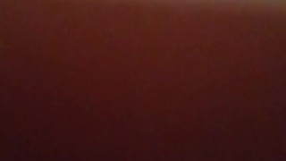 Sexy busty chick in nightgown playing Fortnite