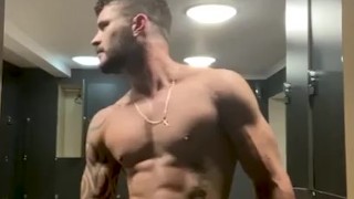 Locker Room Strip Tease