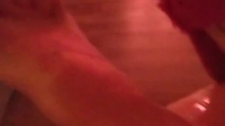Feet tease of cute girl just waking up playing Fortnite