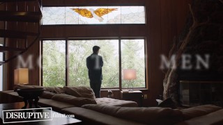 Hot Lumberjack Gives Curious Twink His First Time Bottom - Troye Jacobs, Ty Roderick - Disruptive