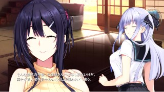 【エロゲー 水蓮と紫苑動画2】水蓮ねぇの風呂場での服装がエロい。(爆乳抜きゲー実況プレイ動画(体験版) Hentai game)