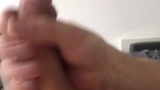 The hottest handjob and cumshot, I record myself wanking and moaning. Amateur solo male. TheSexyJ 