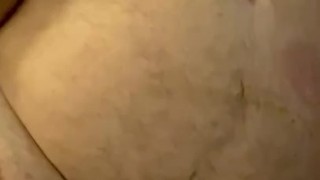400 pound daddy bear feeling himself and rubbing his big belly before bed 