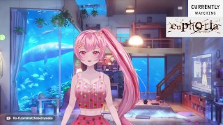 watching fucked up hentai and playing with chat (chaturbate vod)
