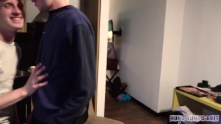 HOT AS FUCK British lad REAL HomeMade sex Party