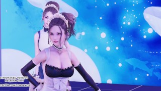 [MMD] Hurly burly Sexy Maid Hot Dance 4K 60FPS