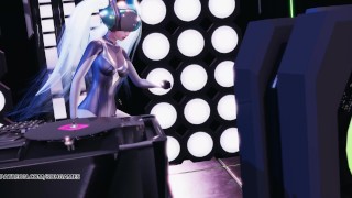 [MMD] BaseDownLow Sona DJ Sexy Striptease 4K 60FPS League of Legends