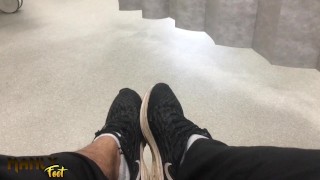 Bless my cotton socks - Visit to the hospital - Dry winter feet needed some lubrication - Manlyfoot