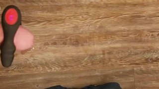 Big Hands-Free Cumshot with Bonus Slow-Motion Replay
