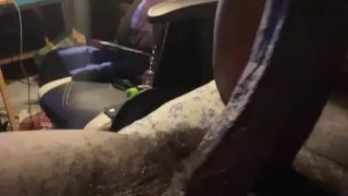 Long Black Dick Cumming From Fleshlight